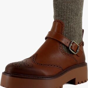 Sam Edelman Brown Ankle Booties